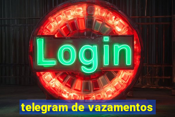 telegram de vazamentos